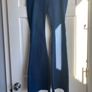 Free People stretch flare jeans